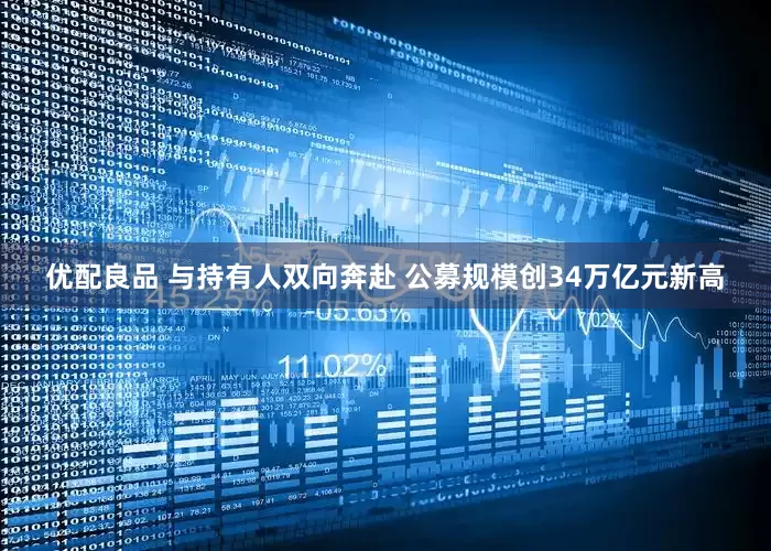 优配良品 与持有人双向奔赴 公募规模创34万亿元新高