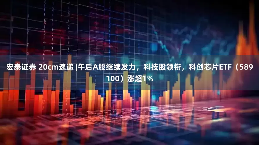 宏泰证券 20cm速递 |午后A股继续发力，科技股领衔，科创芯片ETF（589100）涨超1%